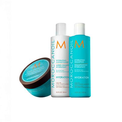 Kit Trio Hidrata&ccedil;&atilde;o Moroccanoil Hydrate